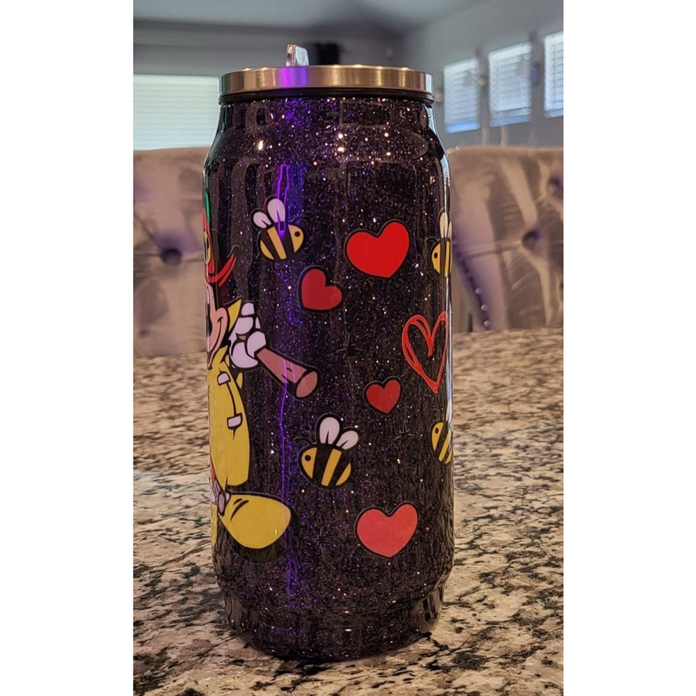 Disney set of two 12oz soda can tumblers - Picture 8 of 12